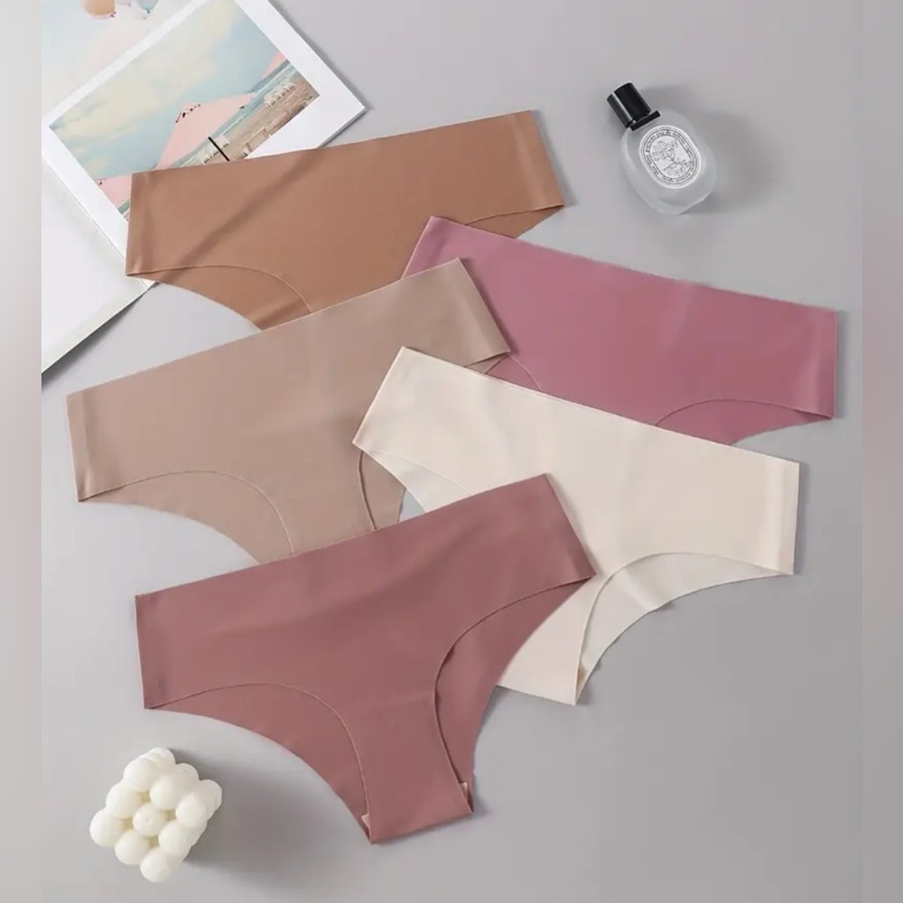 Pack of 5 Seamless Underwear Triangle Panties Panty Set New 🔥🔥 SZ M mixed color